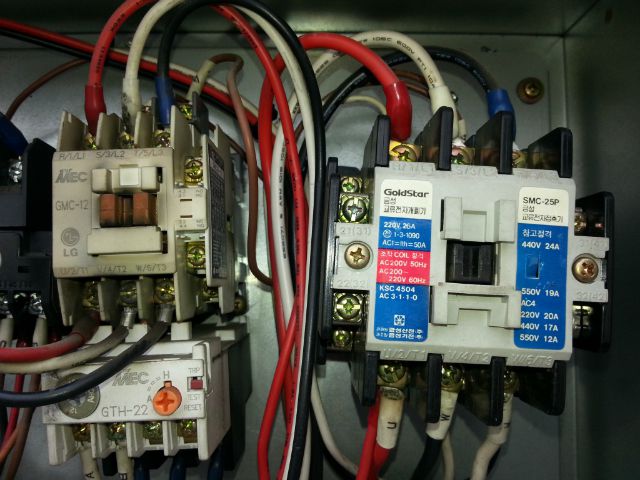 압축기, 휀 마그넷 교체 작업