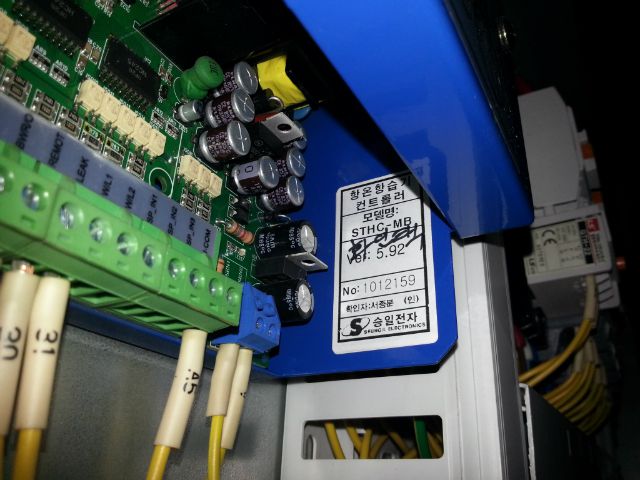 항온 항습기 PCB교체