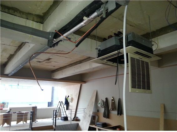 수원00커피숍 시스템에어컨설치공사(2004.6.13)