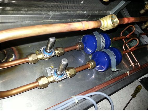 시흥00실 1-1.1-2호기 누설작업 드라이2 전자변 바디 2 교체(2015.1.15)