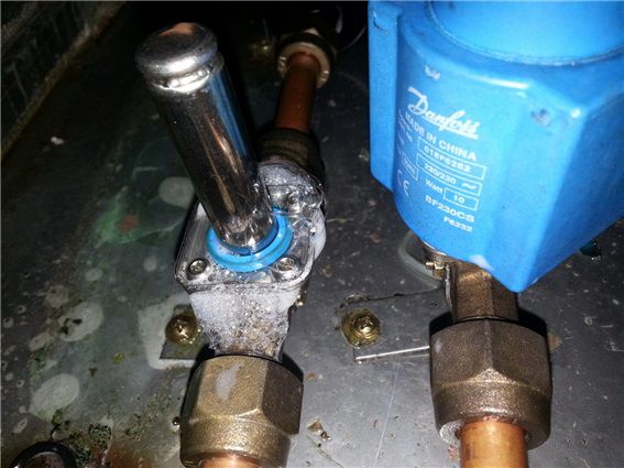 수지 엘리트 5-1 5-2 호기 누설작업 전자변바디2개. 드라이2개 교체