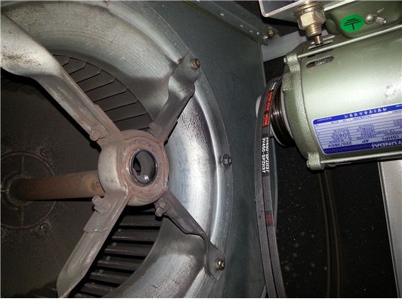 군포UPS밧데리실 휀샤프트교체1