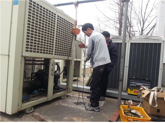 대한00 20RT 압축기교체 (2014년3월19일 )