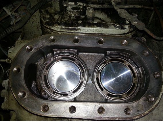 00골프장 왕복동 40RT압축기수리 (2014년12월23일 )