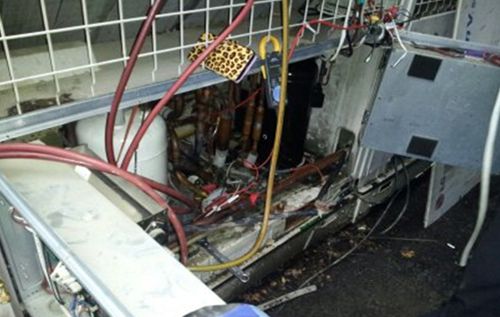 냉동기 압축기 교체