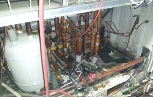 냉동기 압축기 교체