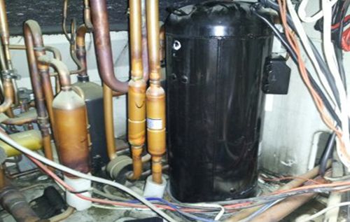 냉동기 압축기 교체